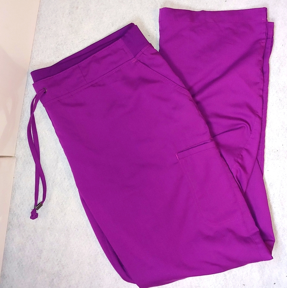 Berry Scrub Pants